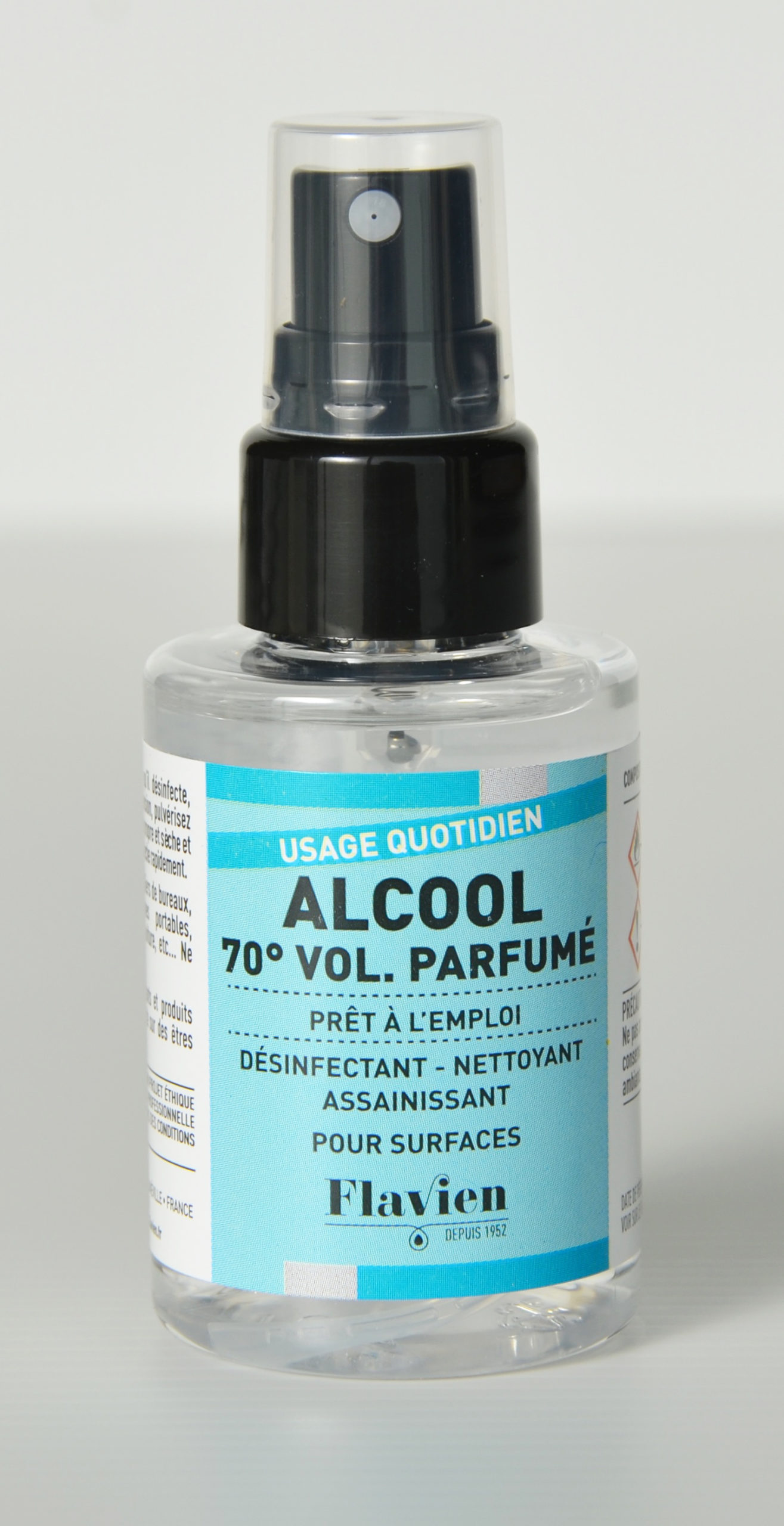 Alcool ménager 95° : aérosol désinfectant multi-surfaces RONT